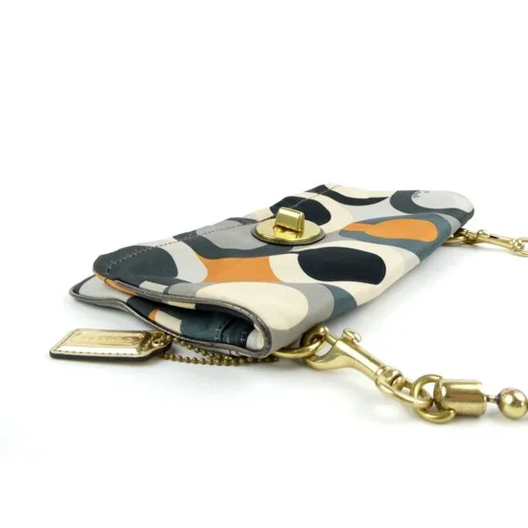 Coach Op Art Foldover Shoulder Bag 12928 - Picture 4 of 14